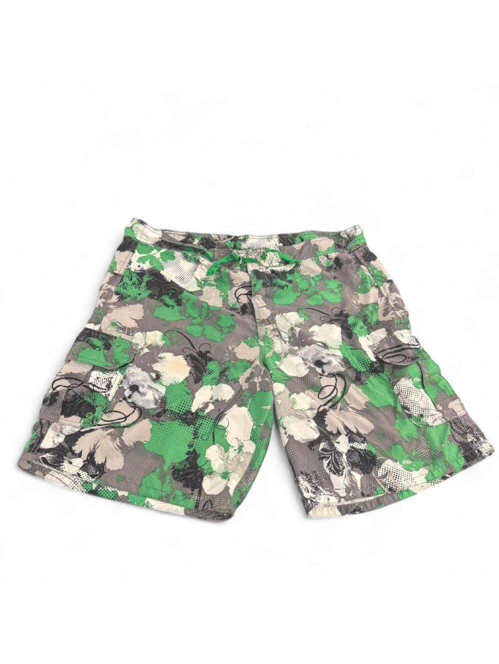 Joe Boxer Floral Cargo Board Shorts — Size XL